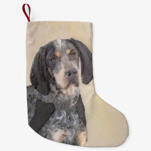 Petite Chaussette De Noël Peinture de linge bluetick - mignon chien original