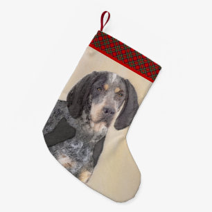 Petite Chaussette De Noël Peinture de linge bluetick - mignon chien original