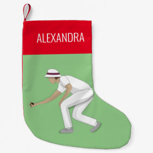 Petite Chaussette De Noël Pelouse Bowls