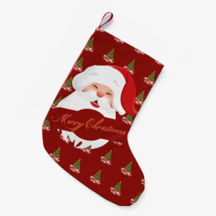 Petite Chaussette De Noël Père Noël amusant - Noël Stocker