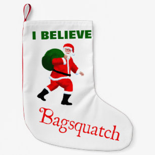 Petite Chaussette De Noël Père Noël - Bagsquatch