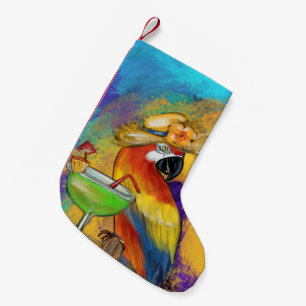 Petite Chaussette De Noël Perroquets de fête