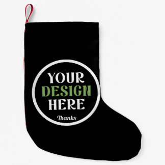 Petite Chaussette De Noël personnalisé, unique, élégant et minimaliste bisou