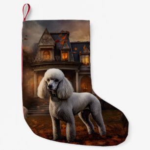 Petite Chaussette De Noël Peur Halloween caniche