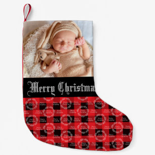 Petite Chaussette De Noël Photo bébé Noël