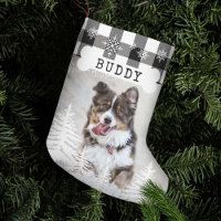 Pin rustique Panier Noir Plaid Chien Bone Pet Phot