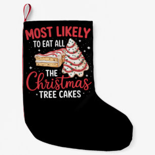 Petite Chaussette De Noël Plus susceptible de manger tous les gâteaux de l'a