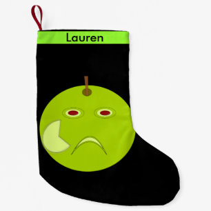 Petite Chaussette De Noël Pomme maléfique avec Scar Halloween stockage perso