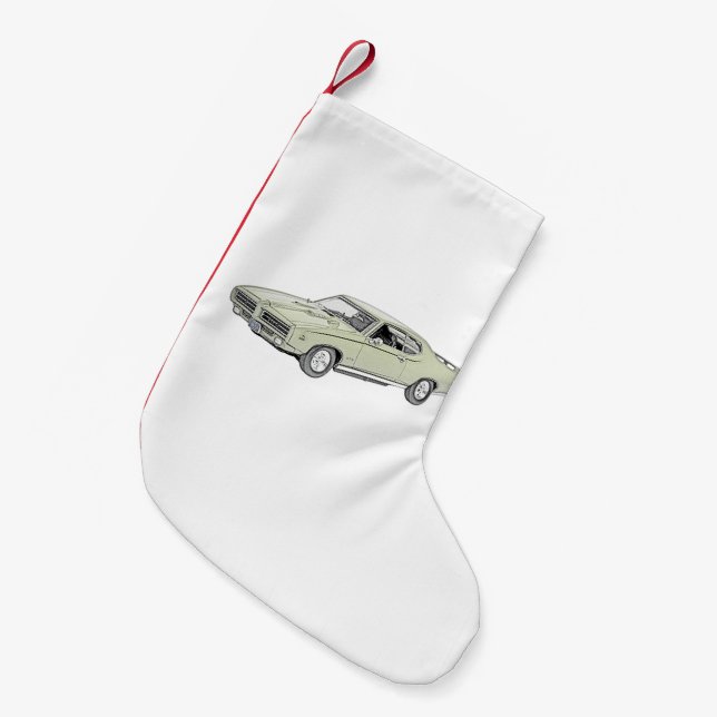 Petite Chaussette De Noël Pontiac GTO 1969 Juge (Devant (Accrochage))