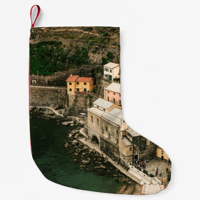 PETITE CHAUSSETTE DE NOËL PORTOFINO ITALIE (Devant)