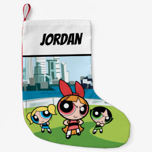 Petite Chaussette De Noël Powerpuff Girls Super Fierce