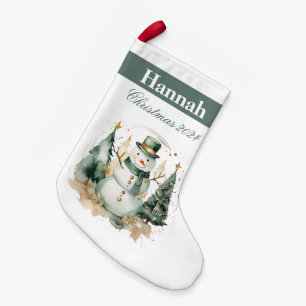 Petite Chaussette De Noël Première nouveauté de Noël vert Père Noël