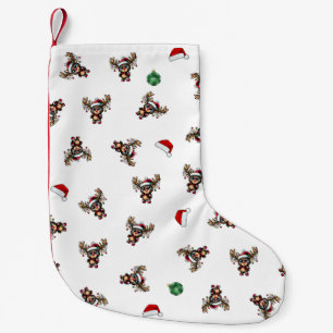 Petite Chaussette De Noël Prise en charge des rennes de Noël