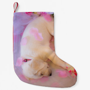 Petite Chaussette De Noël Puppy Sleepy