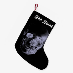 Petite Chaussette De Noël Rayon X de crâne