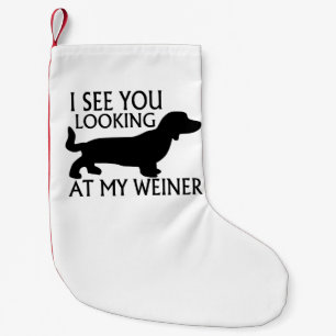 Petite Chaussette De Noël Regarder mon Weiner