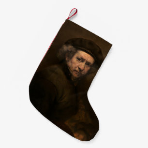 Petite Chaussette De Noël Rembrandt Self Portrait : Peintre Néerlandais de l