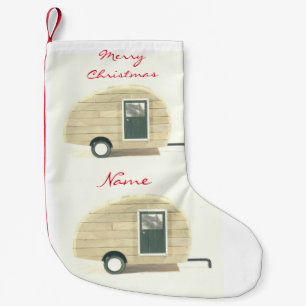 Petite Chaussette De Noël Remorque de voyage de larme de Joyeux Noël