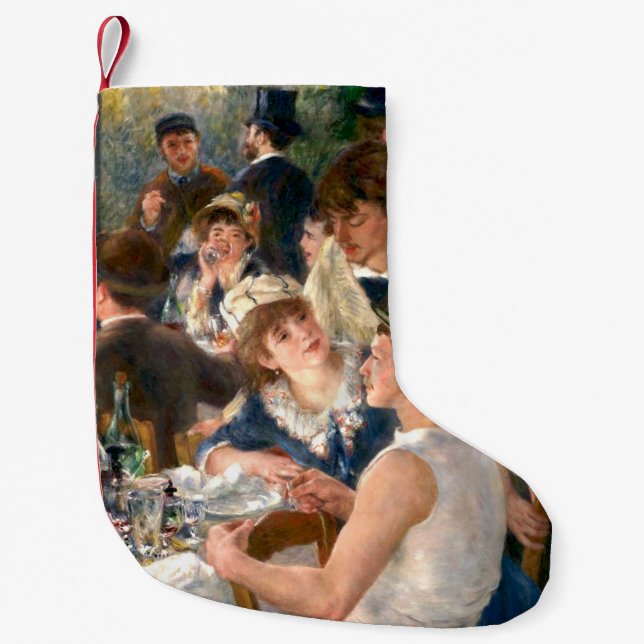 Petite Chaussette De Noël Renoir French Luncheon Booking Party (Devant)