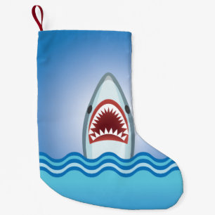 Petite Chaussette De Noël Requin drôle