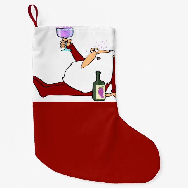 Petite Chaussette De Noël réserve de noël santas (Devant)