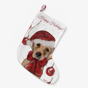 PETITE CHAUSSETTE DE NOËL RÉTRIEVER DU LABRADOR