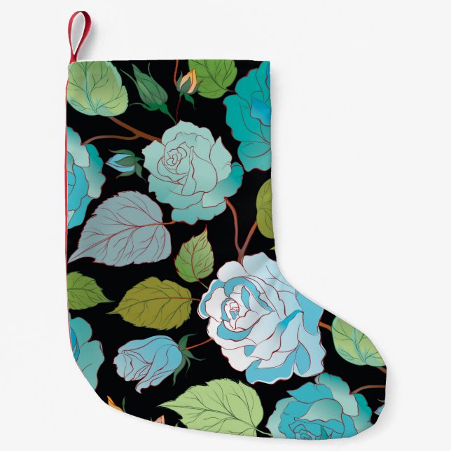 Petite Chaussette De Noël Rose 22 (Devant)
