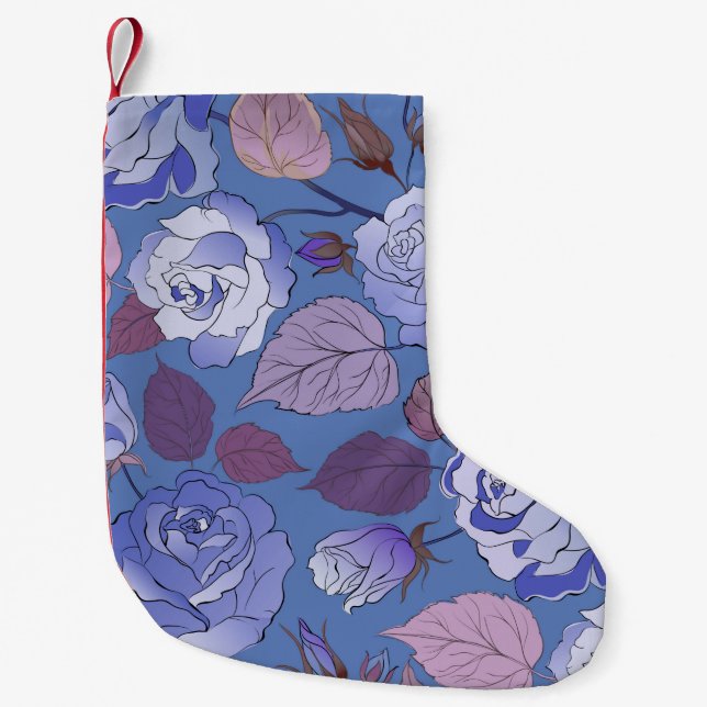 Petite Chaussette De Noël Rose 32 (Devant)