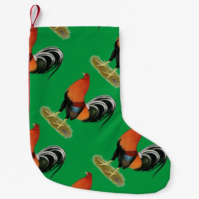 Petite Chaussette De Noël Roster de Gamecock Wheaten (Devant)