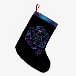 Petite Chaussette De Noël RPG Crit AF   Joueur de rôle Nebula Tabletop PnP