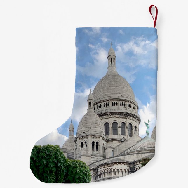 Petite Chaussette De Noël Sacré-Coeur, Paris (Dos)