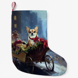 Petite Chaussette De Noël saison des fêtes de Noël de chihuahua