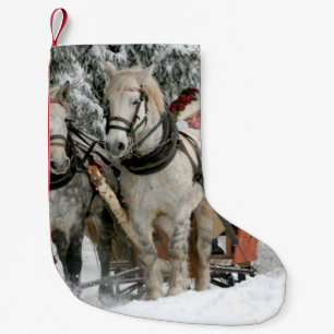 Petite Chaussette De Noël Santa Claus Carriage Noël