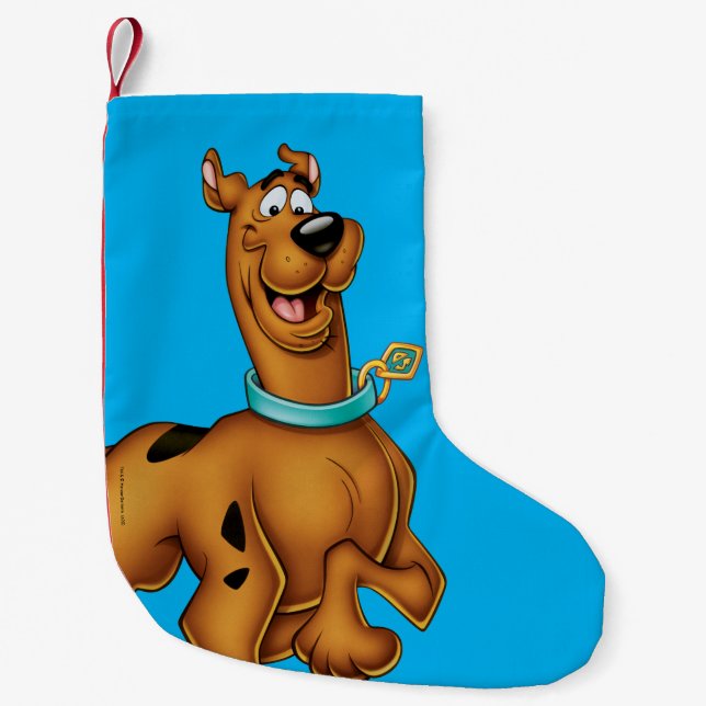 Petite Chaussette De Noël Scooby-Doo Joyeuse Marche (Devant)