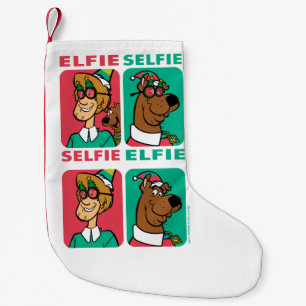 Petite Chaussette De Noël Scooby-Doo & Shaggy "Elfie Selfie"