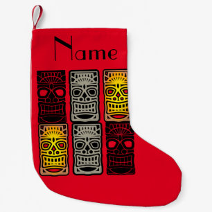 Petite Chaussette De Noël Sculptures Triple Tiki Thunder_Cove