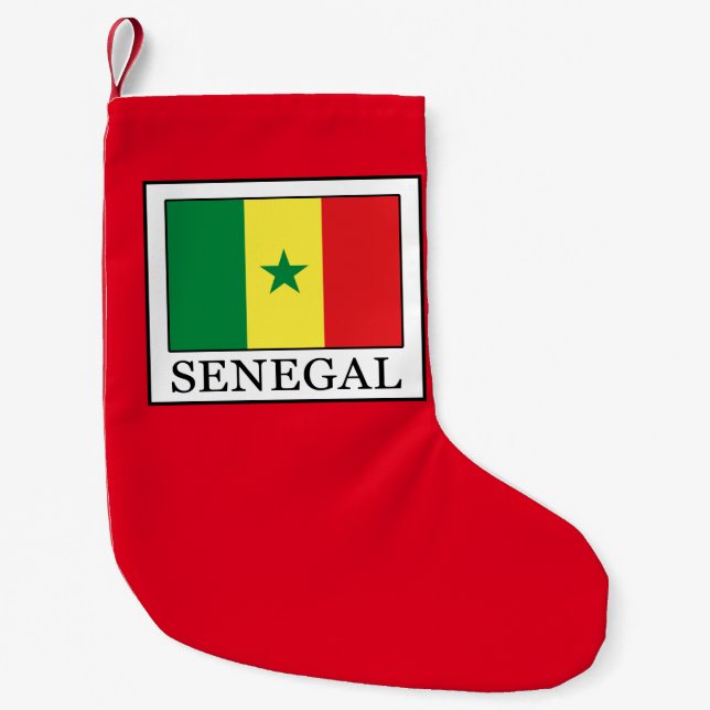 Petite Chaussette De Noël Sénégal (Devant)
