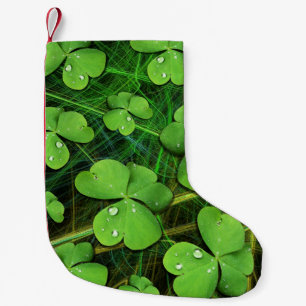 Petite Chaussette De Noël Shamrock vert St Patrick iPhone 5 Coque-Mate