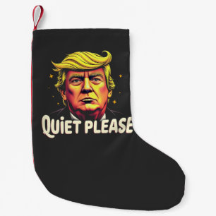 Petite Chaussette De Noël S'Il Vous Plaît Trump Kamala Président Débat
