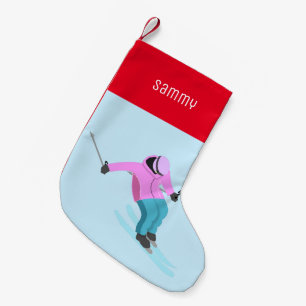Petite Chaussette De Noël Ski