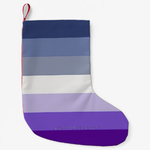 Petite Chaussette De Noël SlipperyJoe's Butch Lesbian Pride Drapeau gay cade