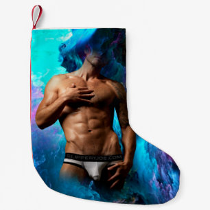 Petite Chaussette De Noël SlipperyJoe's Homme sous-vêtements bulge violet bl