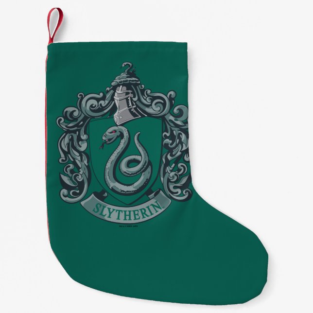 Petite Chaussette De Noël Slytherine | Vacances en famille (Devant)
