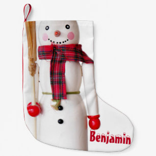 Petite Chaussette De Noël Snowman