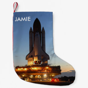 Petite Chaussette De Noël Space Shuttle Discovery Lance NASA