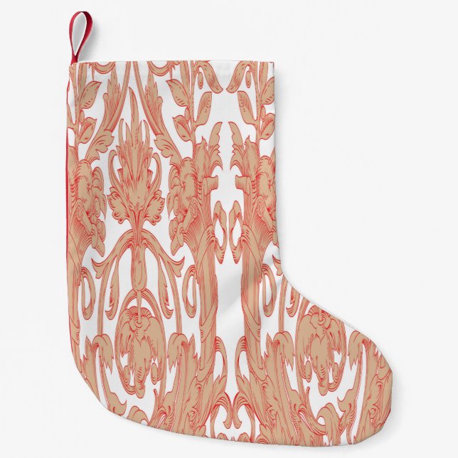 Petite Chaussette De Noël Stockage de Noël (Devant)