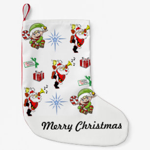Petite Chaussette De Noël Stockage de Noël