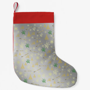 Petite Chaussette De Noël stockage de noël argent