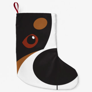 Petite Chaussette De Noël Stockage Swissy-Face
