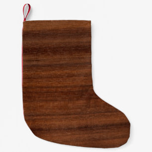 Petite Chaussette De Noël Structure du grain de bois de texture